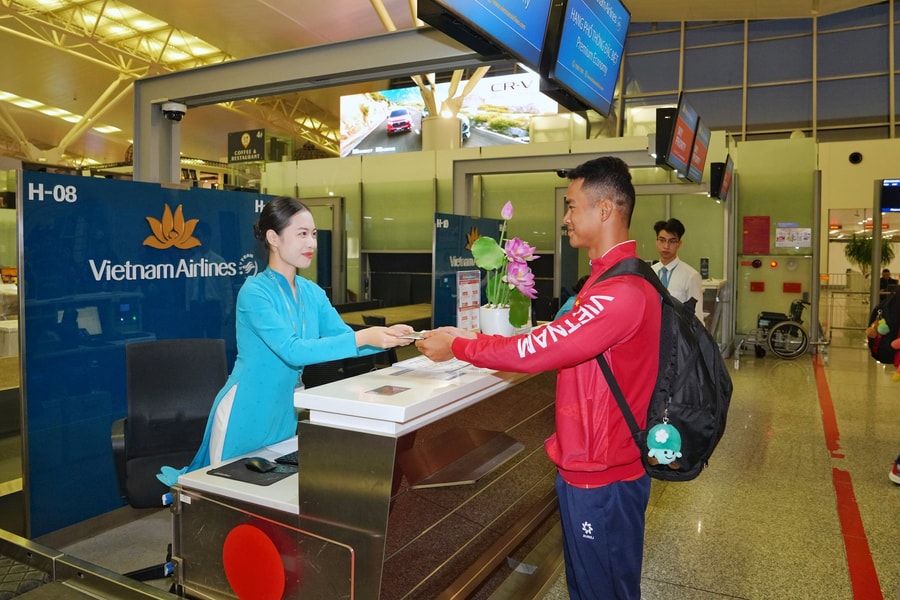 Vietnam Airlines ‘đưa đường’ vận động viên Việt Nam tham gia SEA Games 33