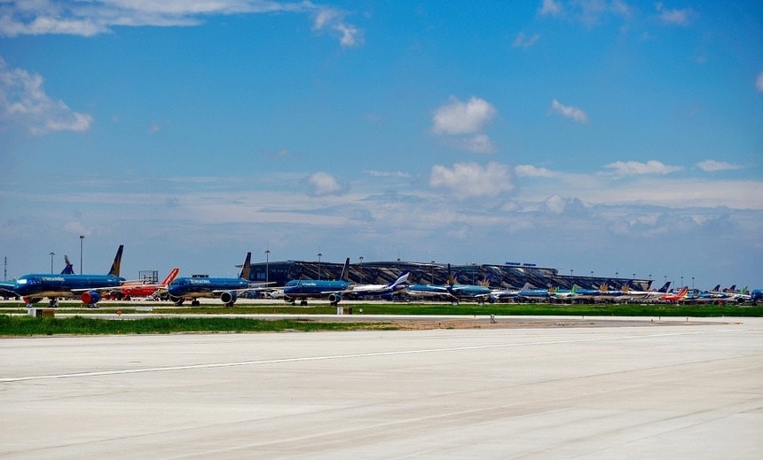 Thời tiết sân bay ngày 15/12: Nội Bài trời đẹp, Trung Bộ còn mưa rải rác