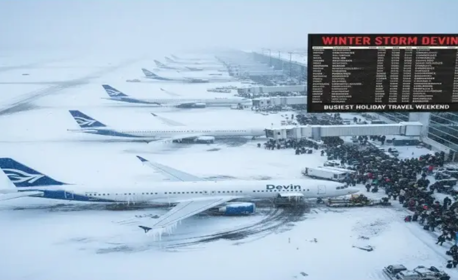 Vé bay quốc tế tăng mạnh cuối năm, hàng không thế giới gián đoạn vì bão tuyết