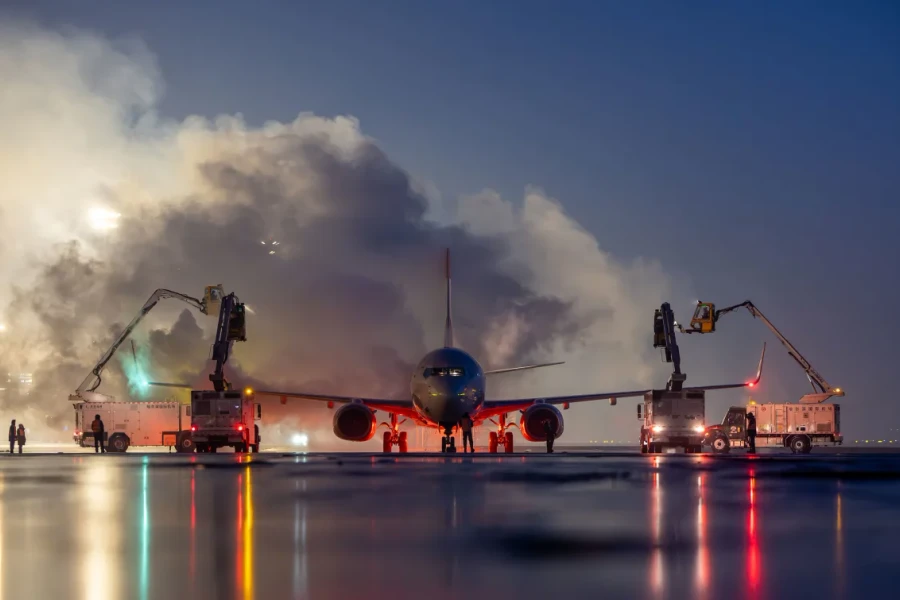 Bài toán an toàn bay trong mùa đông khắc nghiệt