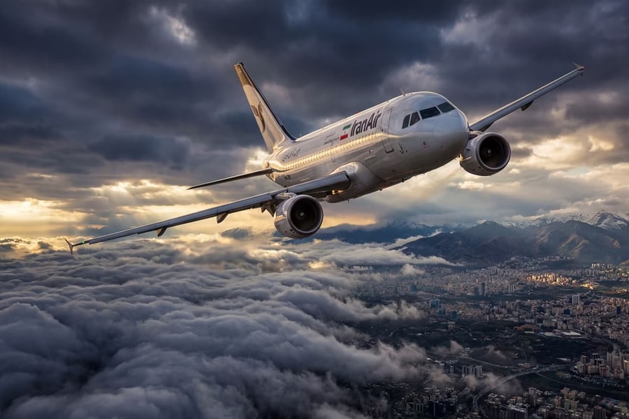 Chuyện ít biết về chiếc máy bay thương mại đầu tiên của Iran "hi sinh" trong chiến sự