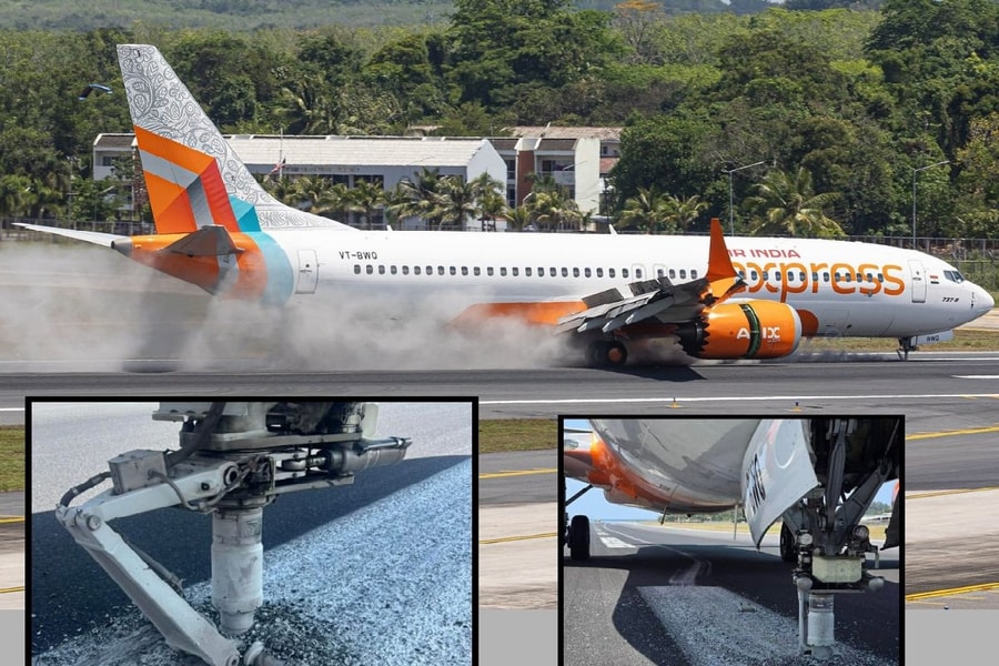 Máy bay chở 133 người gặp sự cố tại Thái Lan, đường băng tê liệt nhiều giờ