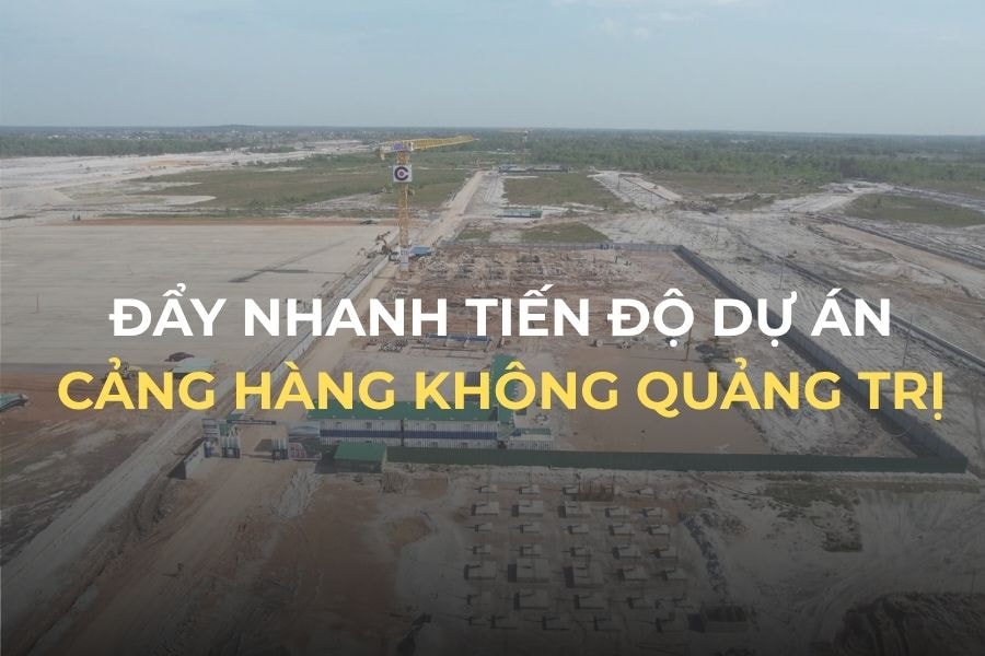 Sân bay Quảng Trị tăng tốc về đích sau "cú hích" từ đợt thanh tra toàn diện