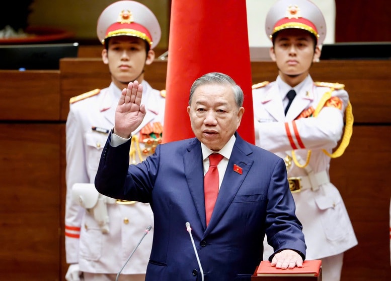 Quốc hội kiện toàn các chức danh lãnh đạo chủ chốt của Quốc hội và Nhà nước