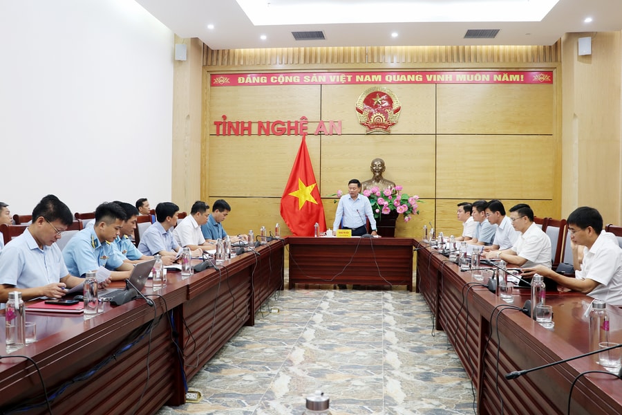 Nghệ An thúc đẩy tiến độ dự án nâng cấp Cảng hàng không quốc tế Vinh