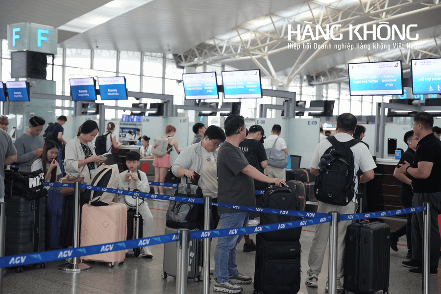 Hàng không Việt đón hơn 63 triệu lượt khách trong 6 tháng đầu năm 2026