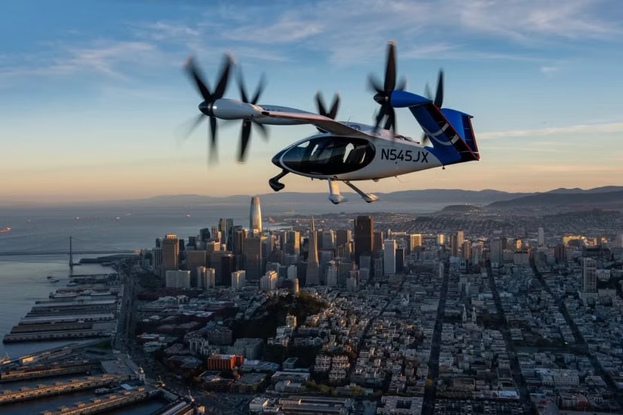 Sau thử nghiệm "mỹ mãn" tại New York, taxi bay điện sắp được triển khai thực tế