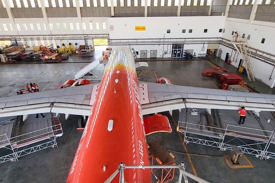 Trung tâm MRO của Vietjet tại sân bay Long Thành sẽ làm dịch vụ cho các hãng khác