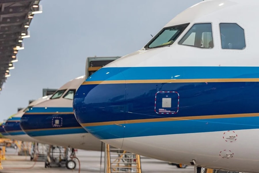 Airbus giành thêm hợp đồng 137 máy bay từ thị trường Trung Quốc