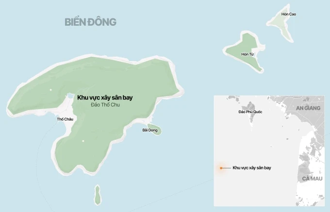 Sân bay Thổ Chu chính thức vào quy hoạch cảng hàng không toàn quốc