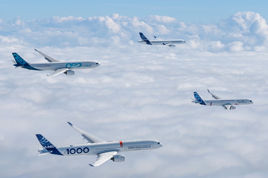 Airbus tiếp tục hụt hơi trong cuộc đua bàn giao máy bay với Boeing