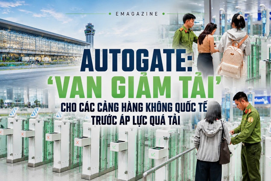 Autogate: ‘Van giảm tải’ cho các cảng hàng không quốc tế trước áp lực quá tải