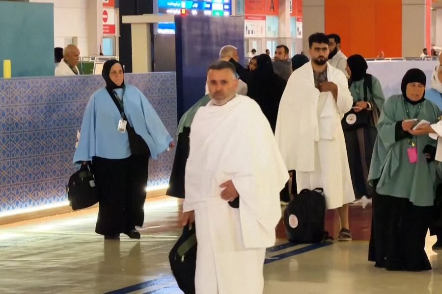 Sân bay quốc tế King Abdulaziz nhộn nhịp dòng người dự lễ hành hương Hajj