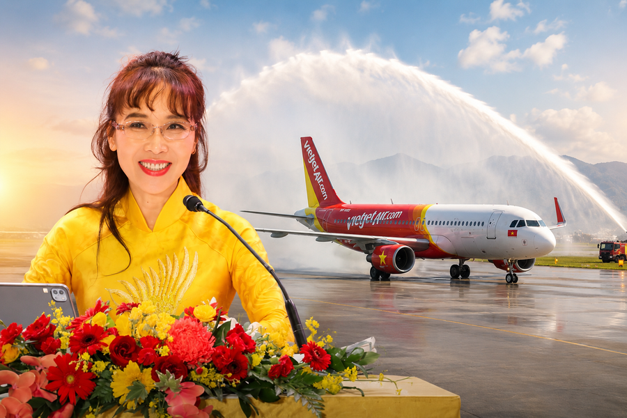 Cổ phiếu Vietjet dậy sóng với 7 phiên xuất hiện giao dịch thỏa thuận ngàn tỷ