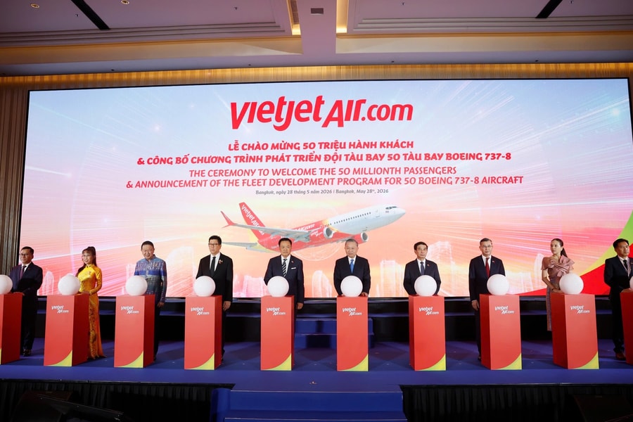 Vietjet tăng hiện diện tại Thái Lan với chiến lược phát triển đội bay quy mô lớn