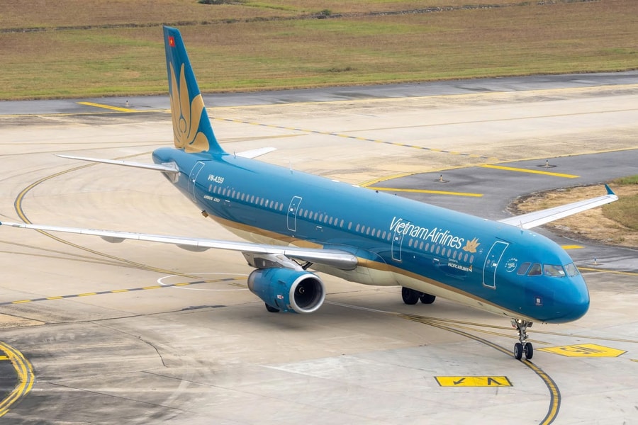 Vietnam Airlines lot Top 3 hãng hàng không đúng giờ nhất châu Á - Thái Bình Dương