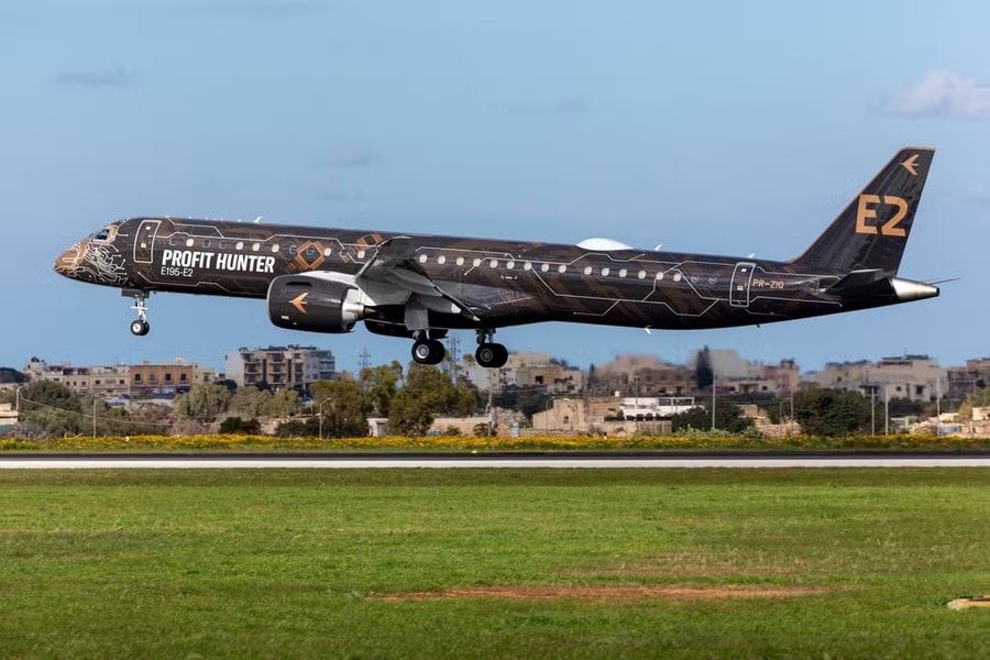 Nhà sản xuất máy bay Embraer lập kỷ lục với lượng đơn hàng đạt 15 tỷ USD