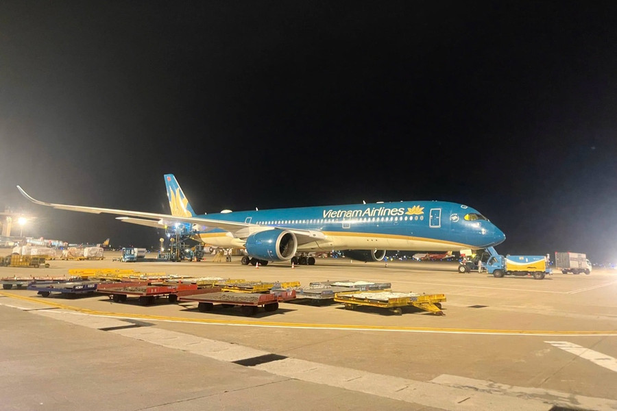 Vietnam Airlines lập kỳ tích với chuyến bay Airbus A350 dài thứ hai thế giới