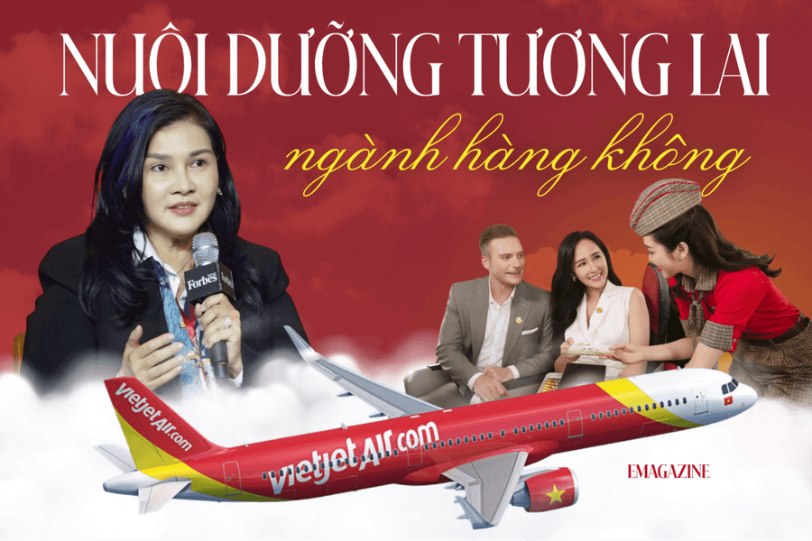 Phó Chủ tịch Vietjet và nỗi trăn trở 'nuôi dưỡng tương lai ngành hàng không'