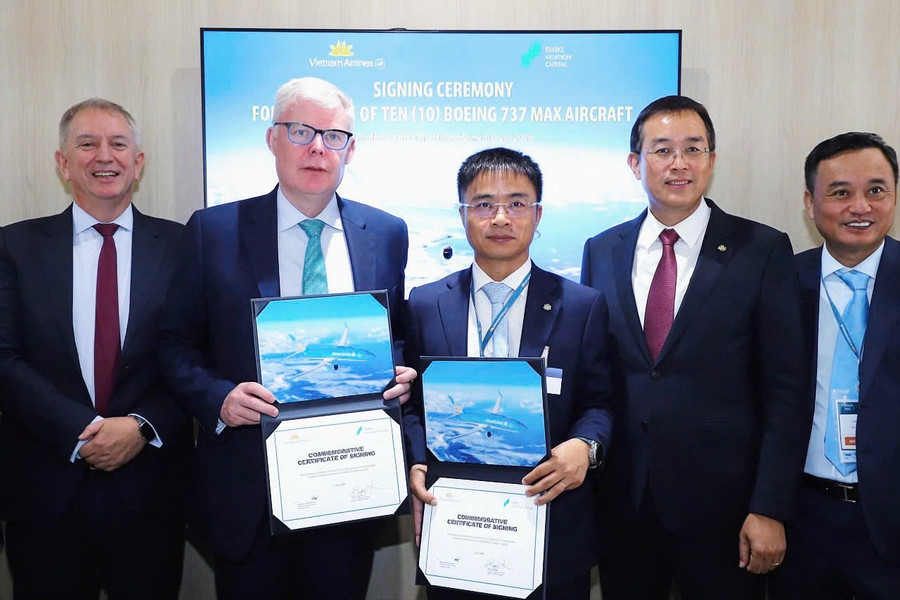 Vietnam Airlines 'chốt' hợp đồng thuê 19 máy bay Boeing, tăng tốc mở rộng đội bay