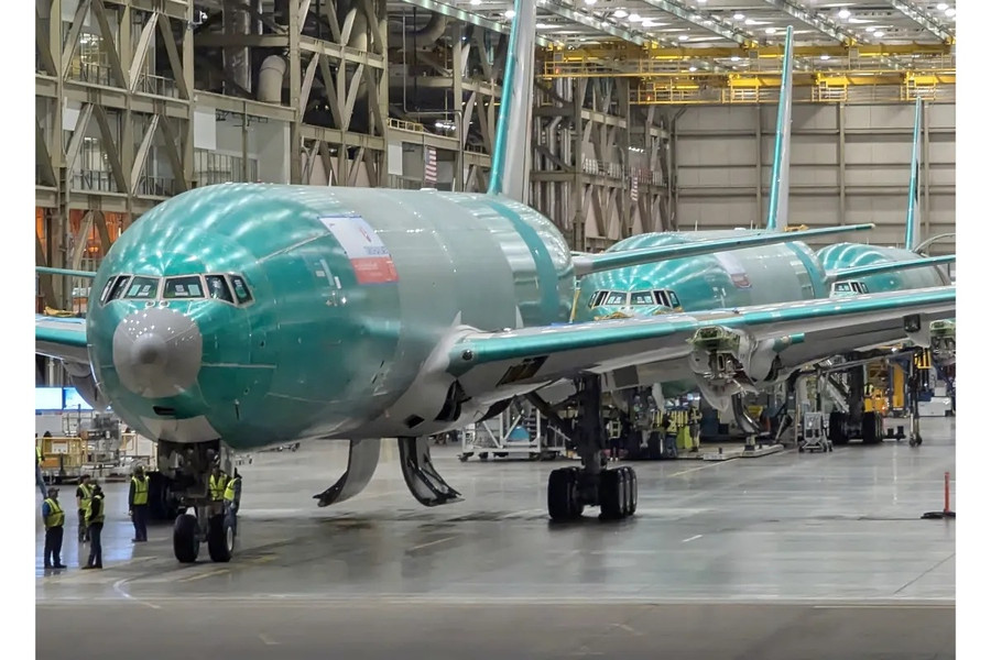 Boeing lại gặp rắc rối với dòng máy bay Boeing 777X
