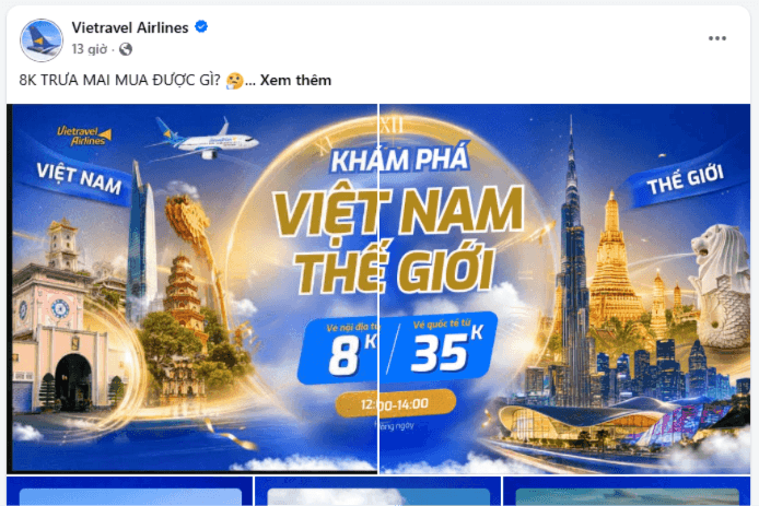 Khách bay có thêm cơ hội săn vé máy bay giá từ 8.000 đồng/chặng