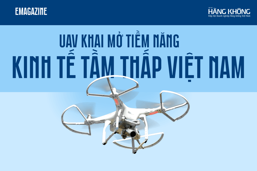 UAV khai mở tiềm năng kinh tế tầm thấp Việt Nam