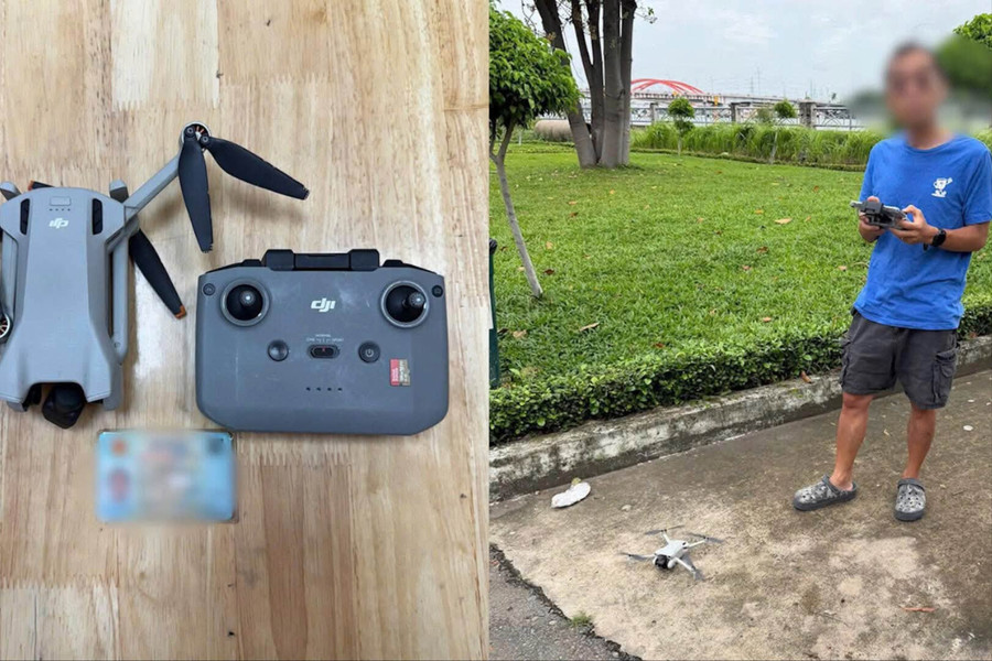 Công an TP.HCM phát hiện 122 trường hợp vi phạm quy định bay