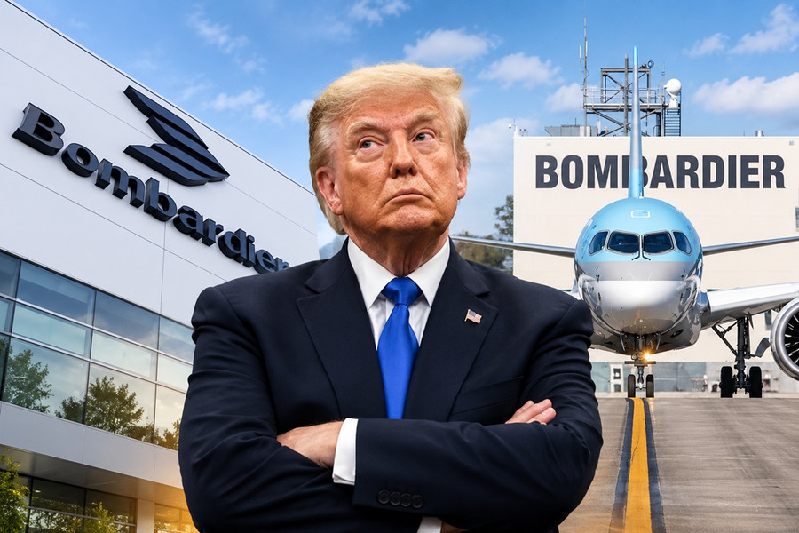 Tổng thống Donald Trump muốn cấm Bombardier bán máy bay tại Mỹ