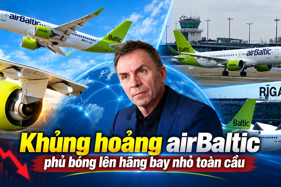Khủng hoảng airBaltic phủ bóng lên hãng bay nhỏ toàn cầu